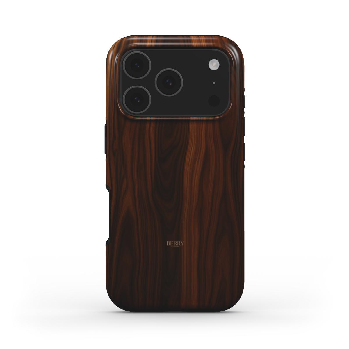 Coque pour iPhone avec veinage de bois pour un style personnel – Yatch Wood