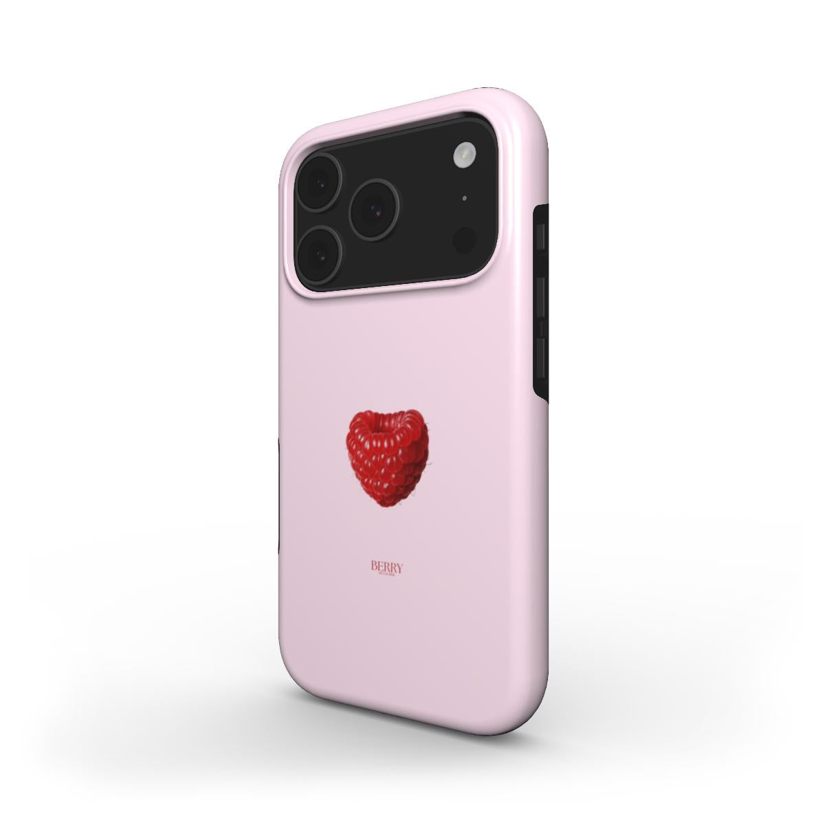 Funda para iPhone con motivo de rosas color: rosa palo – Raspberry Rose