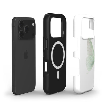 iPhone-cover Butterfly Dreams Matcha med stilrent design til et personligt look