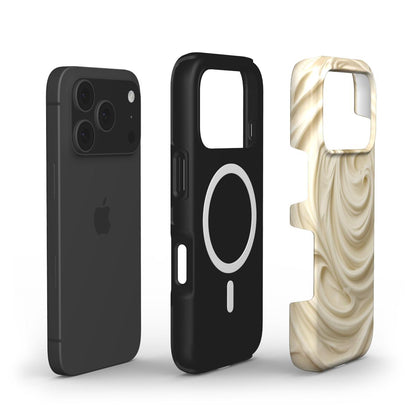 Θήκη iPhone με κομψό σχέδιο – Creamy Vanilla iPhone MagSafe