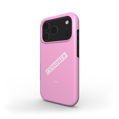 Θήκη iPhone με κομψό σχέδιο χρώμα: ροζ – Censored Hot