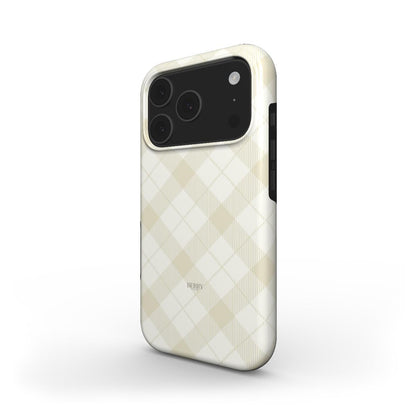 Funda para iPhone con diseño elegante – Cozy Vanilla iPhone MagSafe