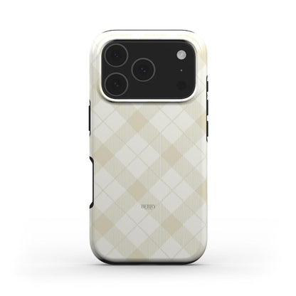 Funda para iPhone con diseño elegante – Cozy Vanilla iPhone MagSafe
