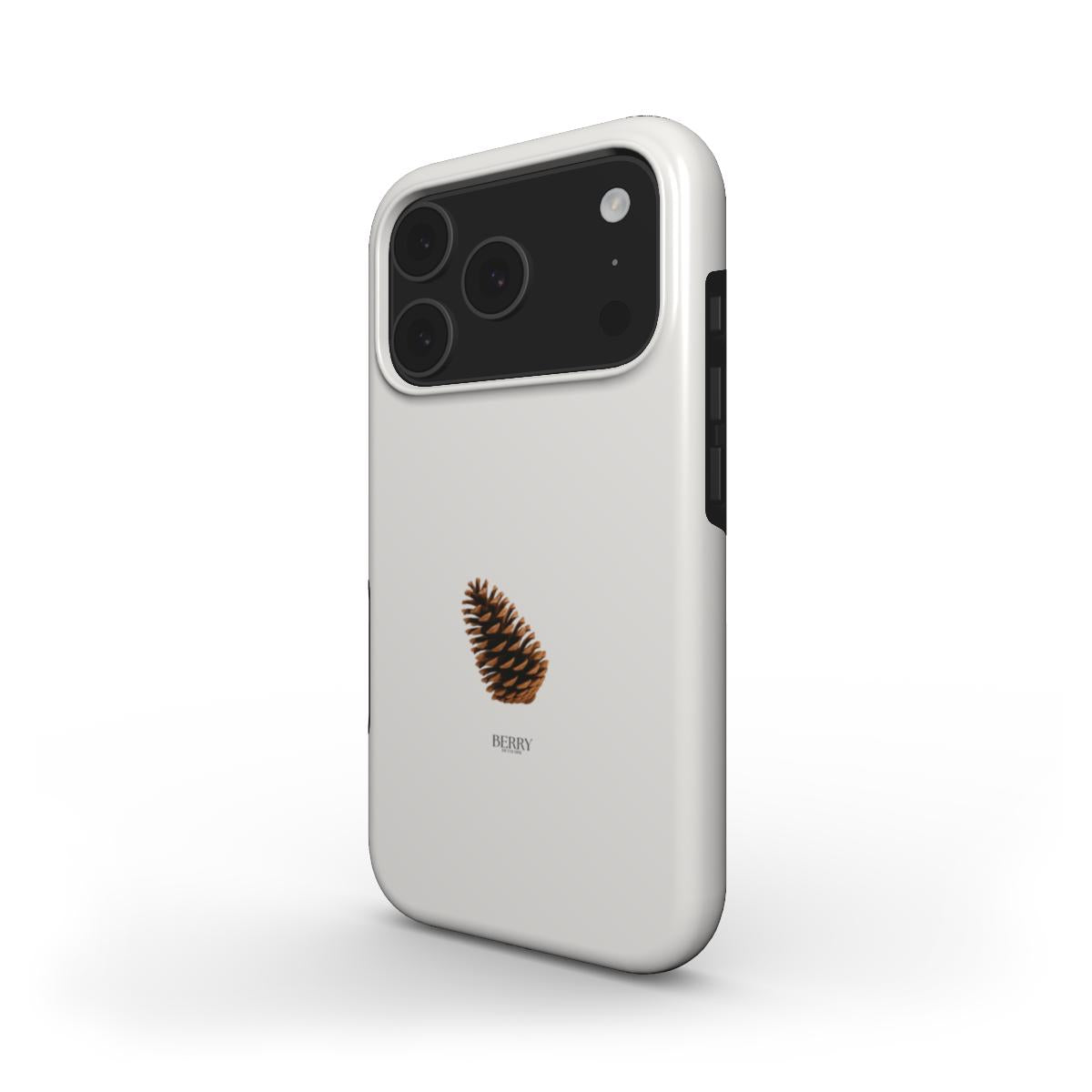 Coque pour iPhone avec design décoratif – Lil' Pine Cone