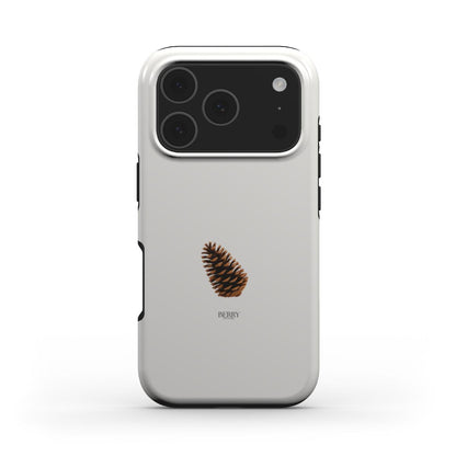 Coque pour iPhone avec design décoratif – Lil' Pine Cone