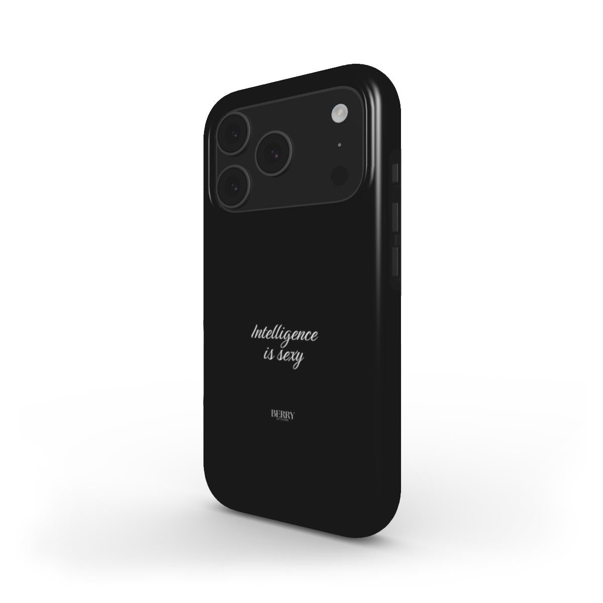 iPhone-cover Intelligence is sexy Midnight med dekorativt design