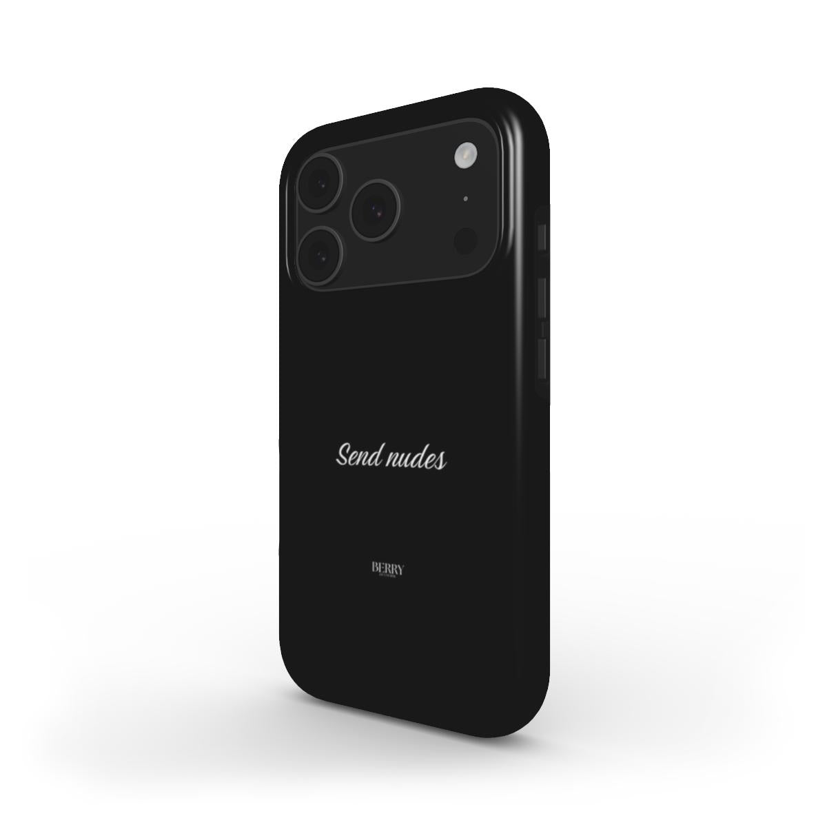iPhone-hoesje met decoratief ontwerp – Send N*des Midnight