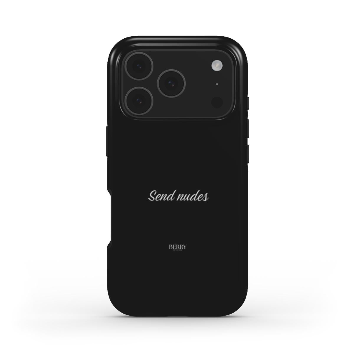 iPhone-hoesje met decoratief ontwerp – Send N*des Midnight
