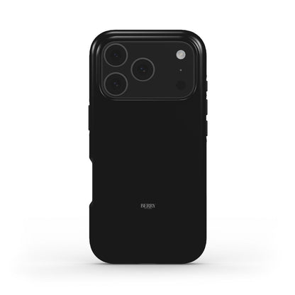 Funda para iPhone con diseño decorativo color: negro – Midnight
