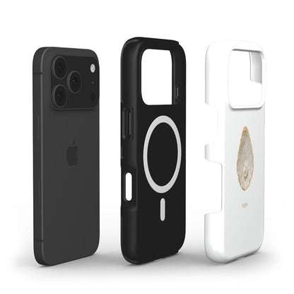 iPhone-skal med dekorativ design – Pearly Clean
