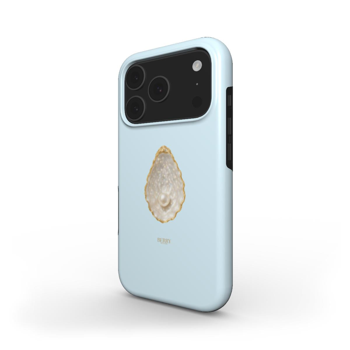 Custodia per iPhone con design decorativo – Pearly Sky