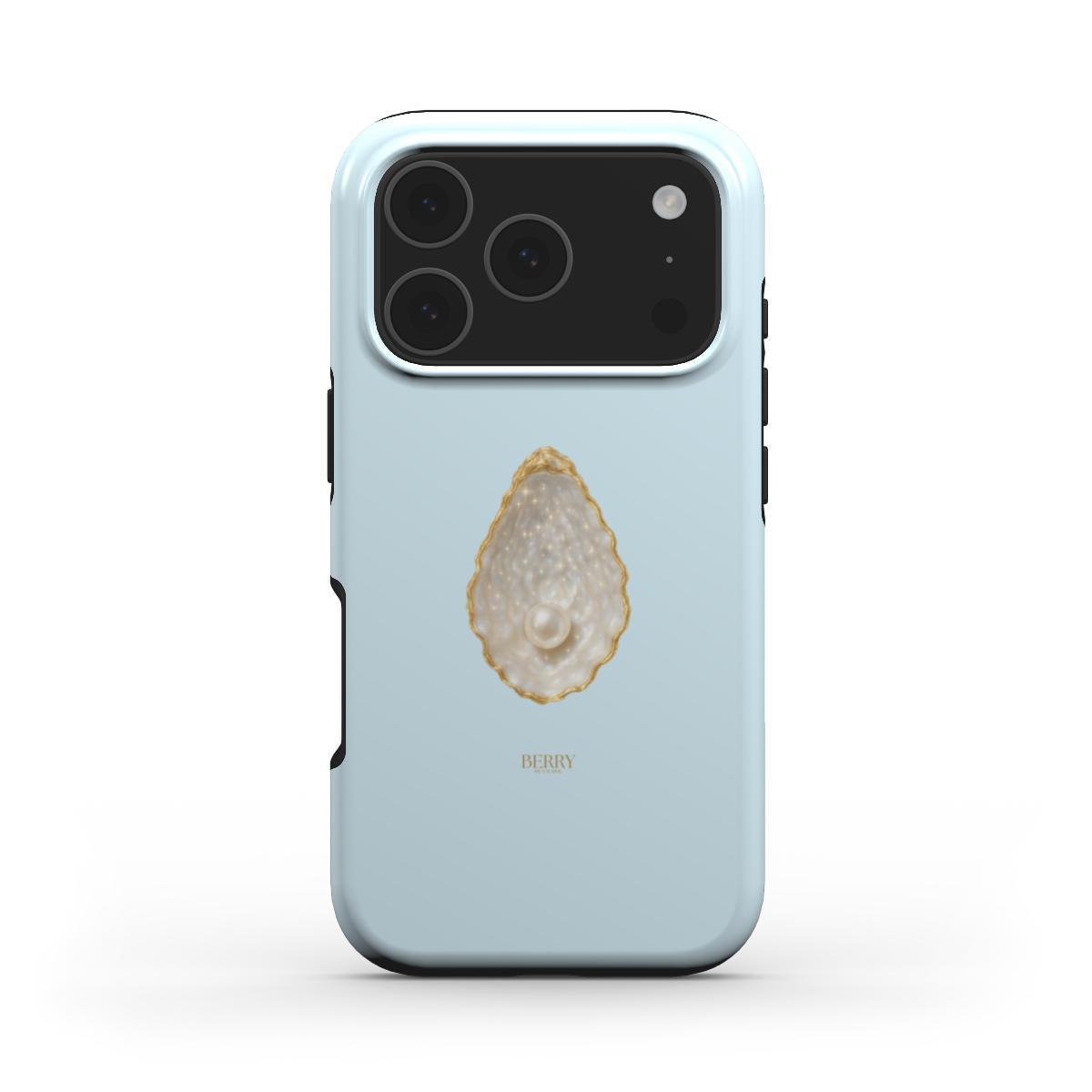 Custodia per iPhone con design decorativo – Pearly Sky