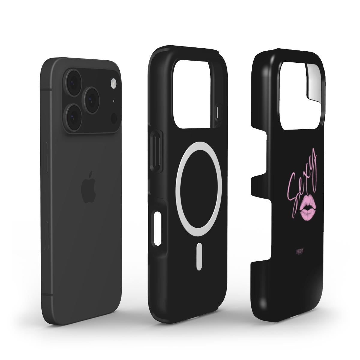 iPhone-skal med dekorativ design – Sexy Midnight