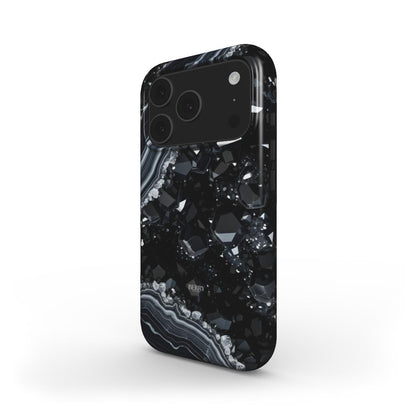 iPhone-Hülle mit glamourösem Design Farbe: Schwarz – Black Diamond iPhone MagSafe