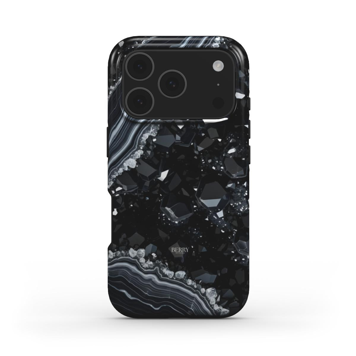 iPhone-Hülle mit glamourösem Design Farbe: Schwarz – Black Diamond iPhone MagSafe