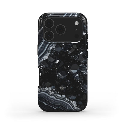 iPhone-Hülle mit glamourösem Design Farbe: Schwarz – Black Diamond iPhone MagSafe