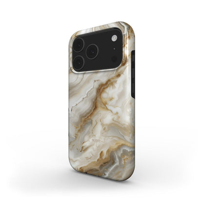 iPhone-Hülle mit Marmormuster – Desert Marble Quartz iPhone MagSafe