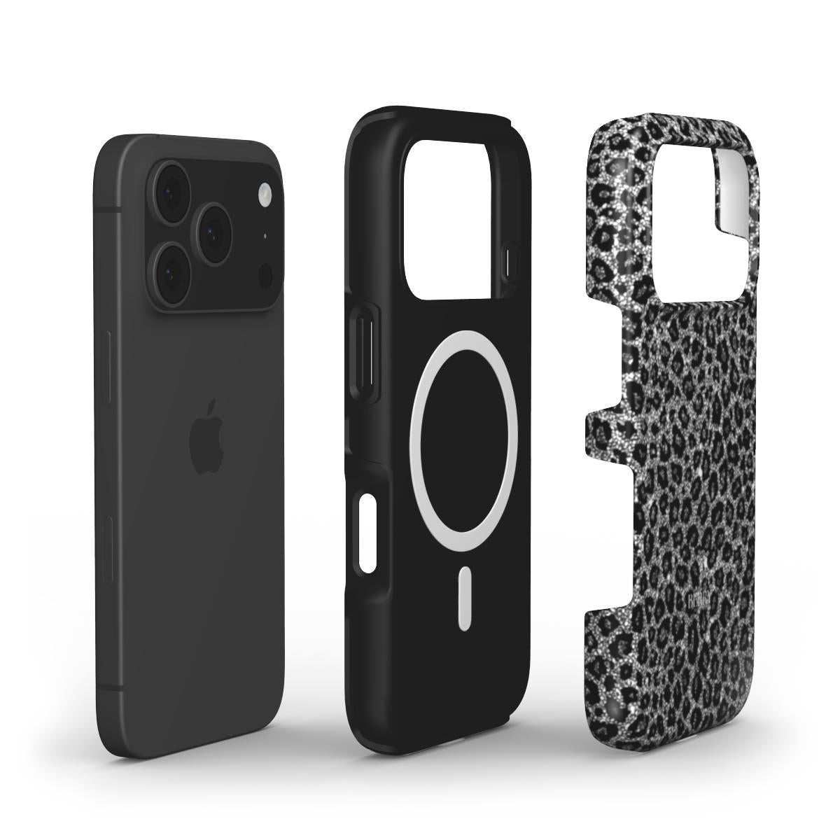 Θήκη iPhone με λεοπάρ μοτίβο – Crystal Leopard iPhone MagSafe
