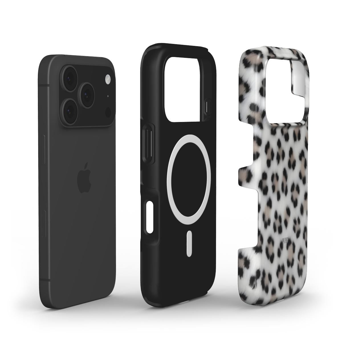 Leopard fluff iPhone MagSafe – ヒョウ柄のiPhoneケース