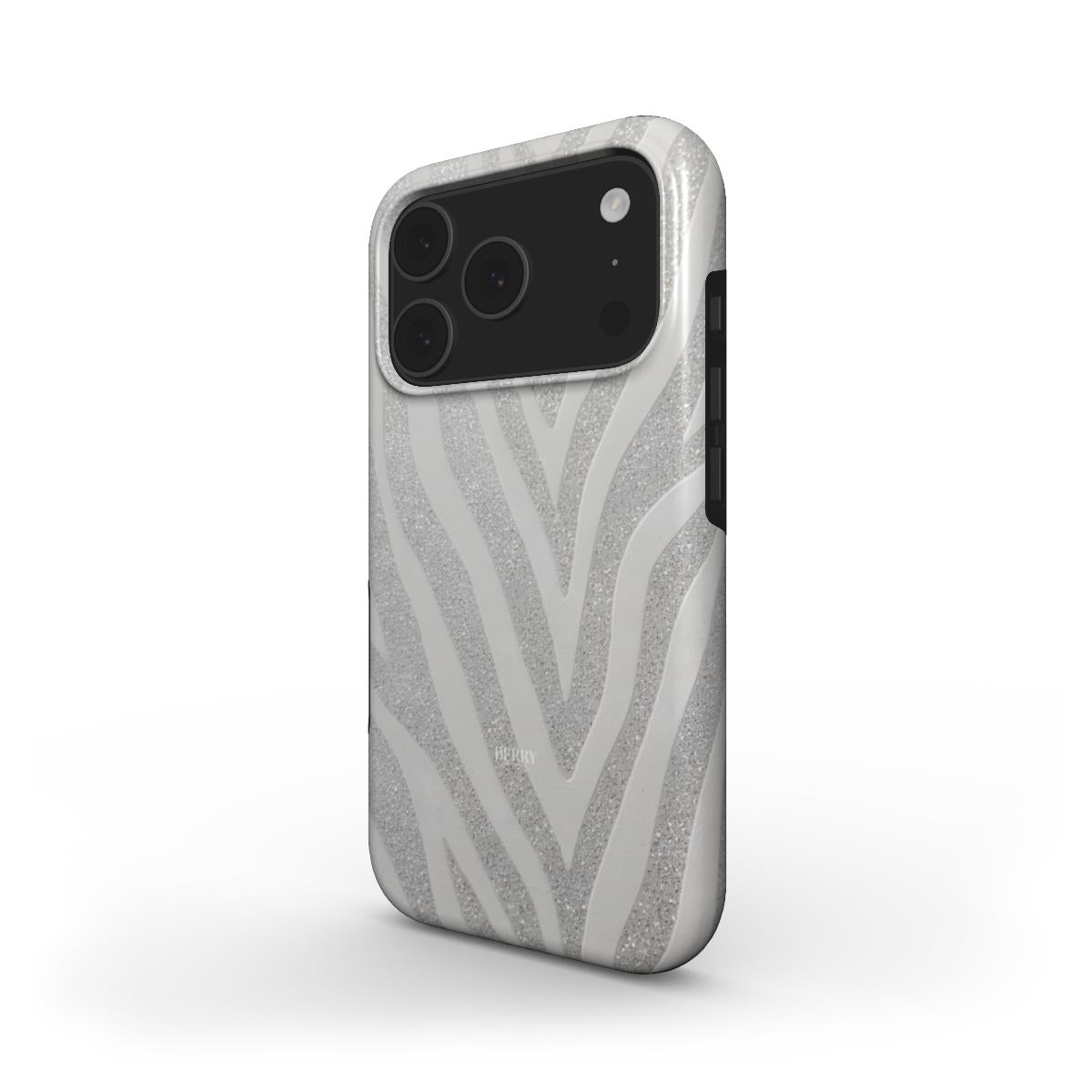 iPhone-deksel med glamorøst design – Glam Zebra iPhone MagSafe