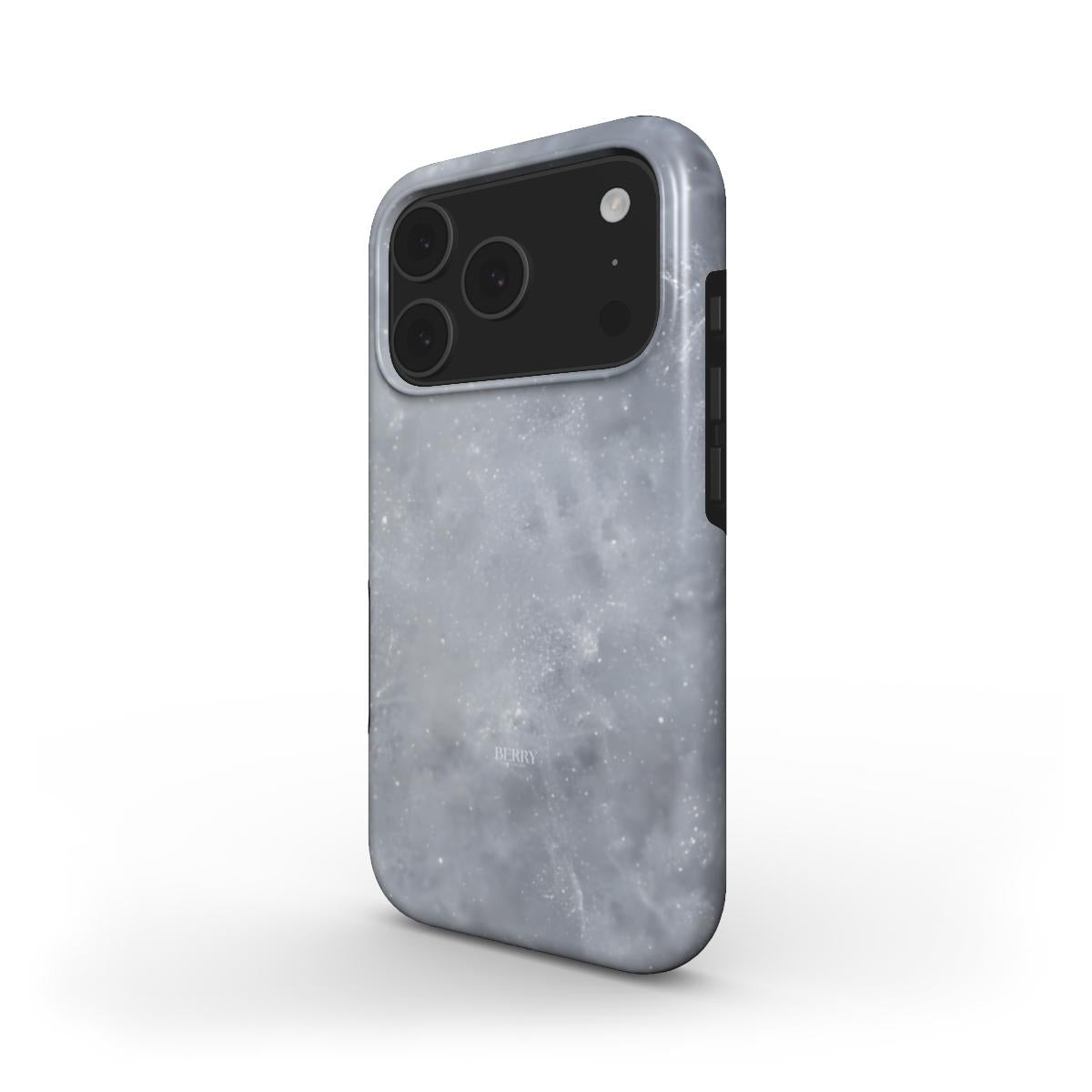 Θήκη iPhone με σχέδιο με γκλίτερ – Crispy Silver