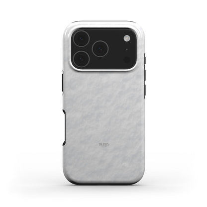 Rødt iPhone-cover med dekorativt design, design Soft Snow