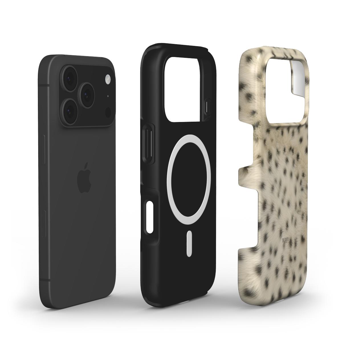 iPhone case with decorative pattern – Fluffy Cheetah iPhone MagSafe