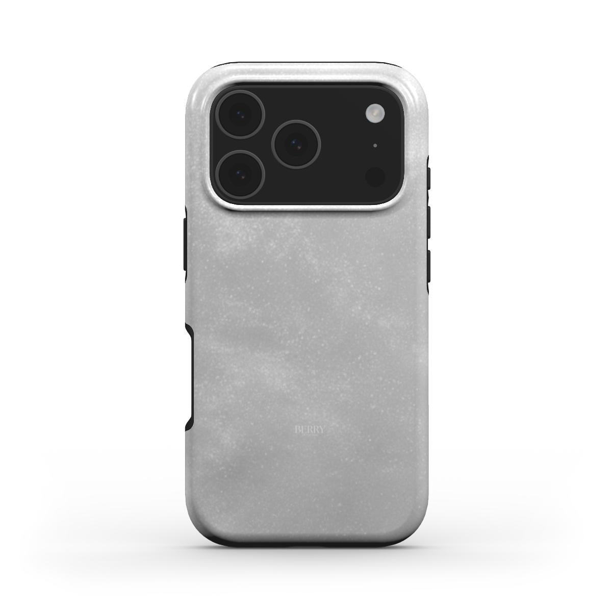 iPhone case with decorative pattern in white – Dreamy White iPhone MagSafe