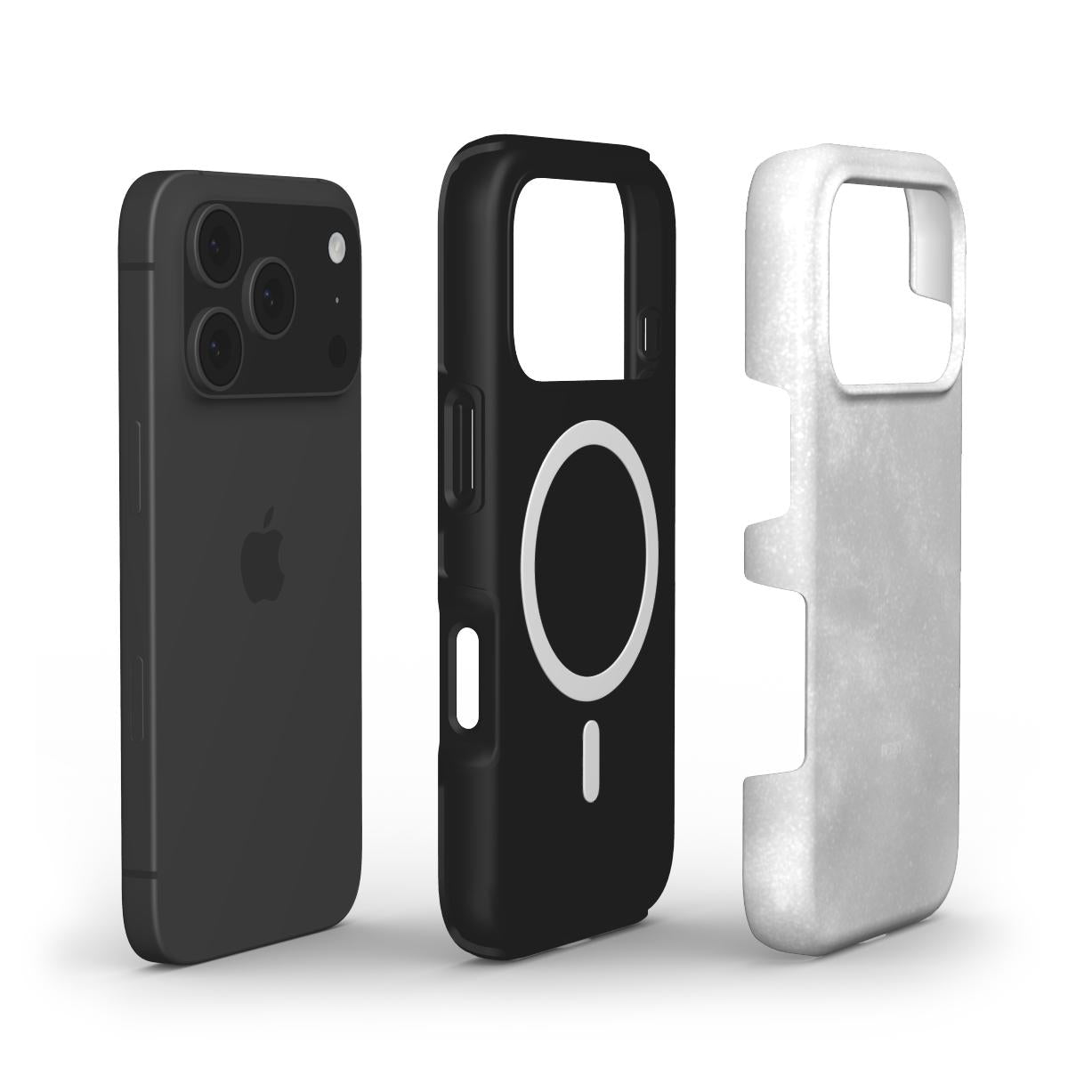 iPhone case with decorative pattern – Dreamy White iPhone MagSafe
