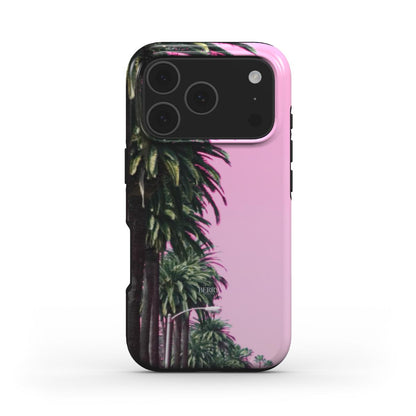Custodia per iPhone con motivo di palme colore: rosa – Pink Dreams iPhone MagSafe