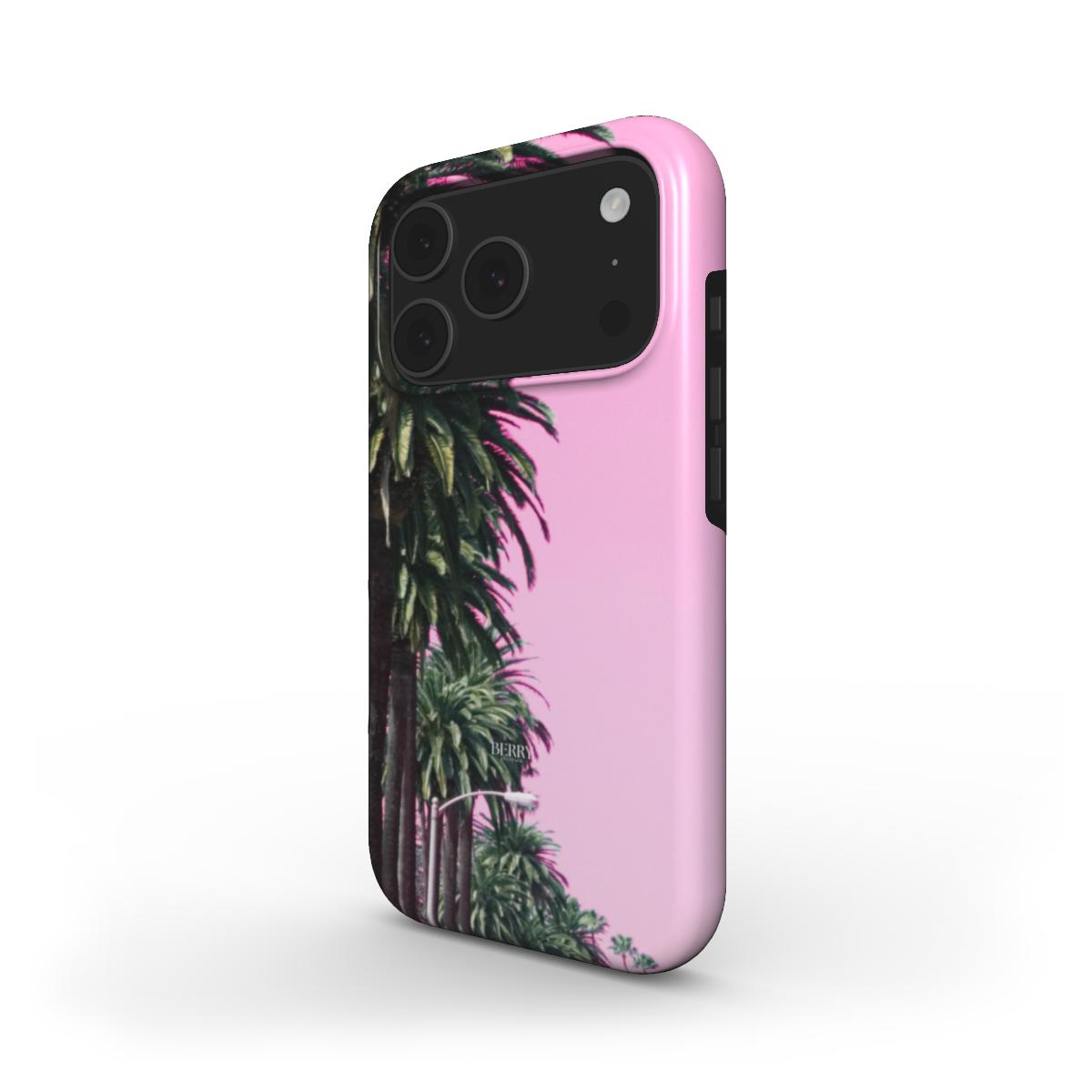 Custodia per iPhone con motivo di palme – Pink Dreams iPhone MagSafe