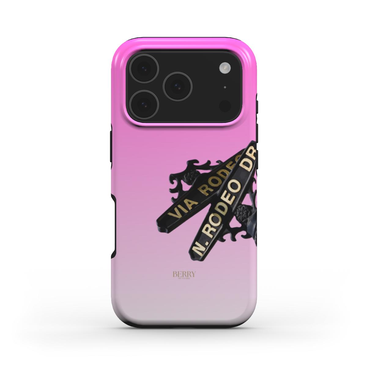 iPhone-skal med dekorativt mönster färg: rosa – Rodeo Drive iPhone MagSafe