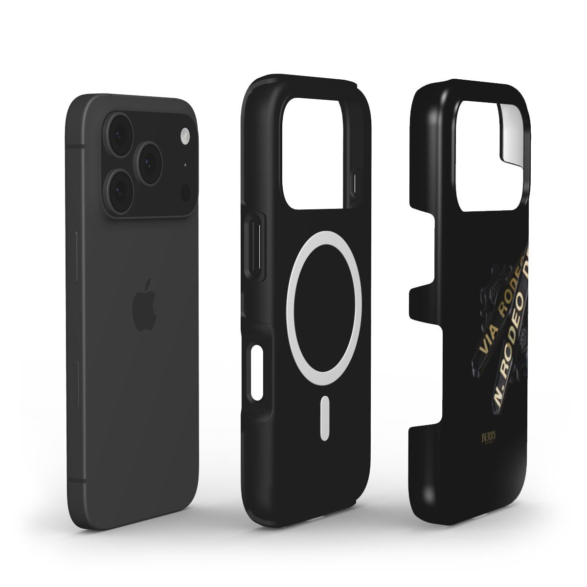 Coque pour iPhone avec motif décoratif – Rodeo Drive Night iPhone MagSafe