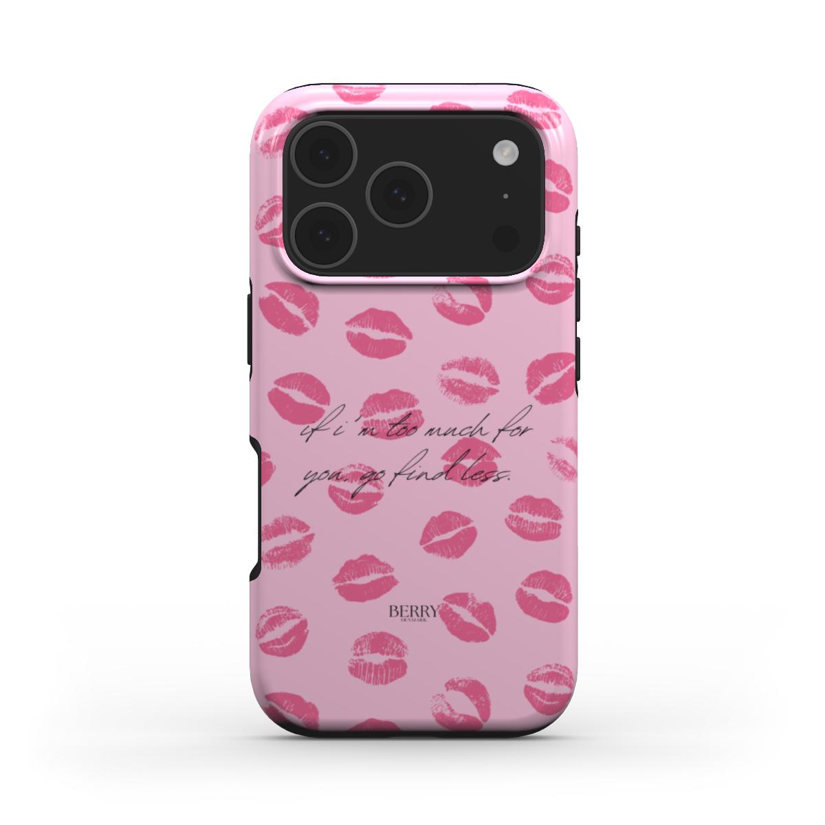 Funda para iPhone con patrón decorativo color: rosa – If I'm too much, find less  iPhone MagSafe