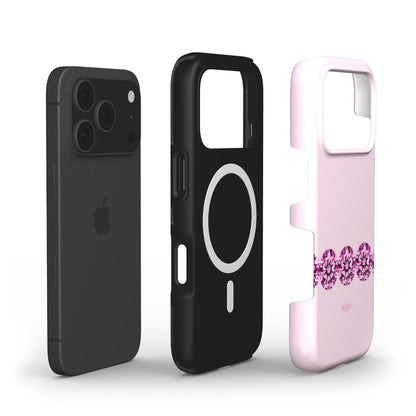 iPhone-deksel med dekorativt mønster – Pink Diamond iPhone MagSafe