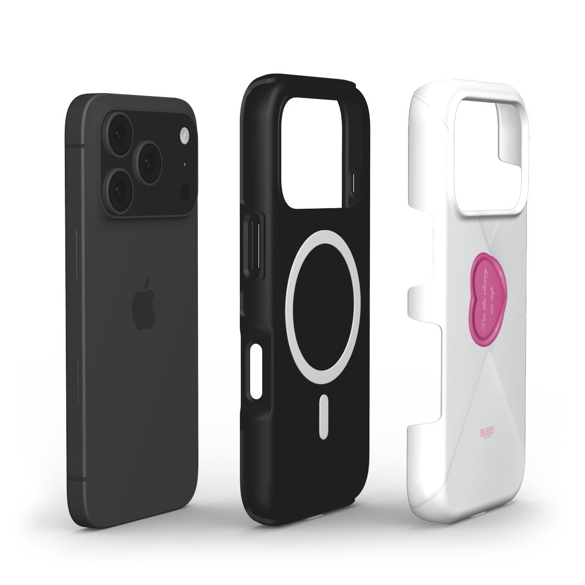 Funda para iPhone con motivo de cerezas – The Cherry On Top iPhone MagSafe