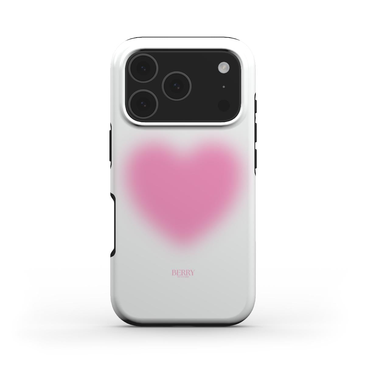 iPhone-hoesje met hartmotief kleur: roze – Blurry Heart iPhone MagSafe