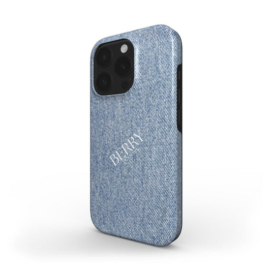 Funda para iPhone con diseño elegante – Denim Girly iPhone MagSafe