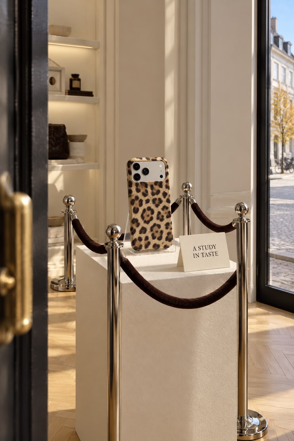 iPhone-Hülle mit Leopardenmuster – Wild Honey