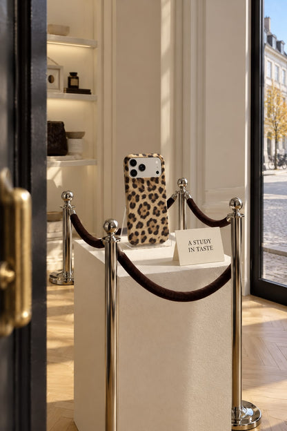 iPhone-Hülle mit Leopardenmuster – Wild Honey
