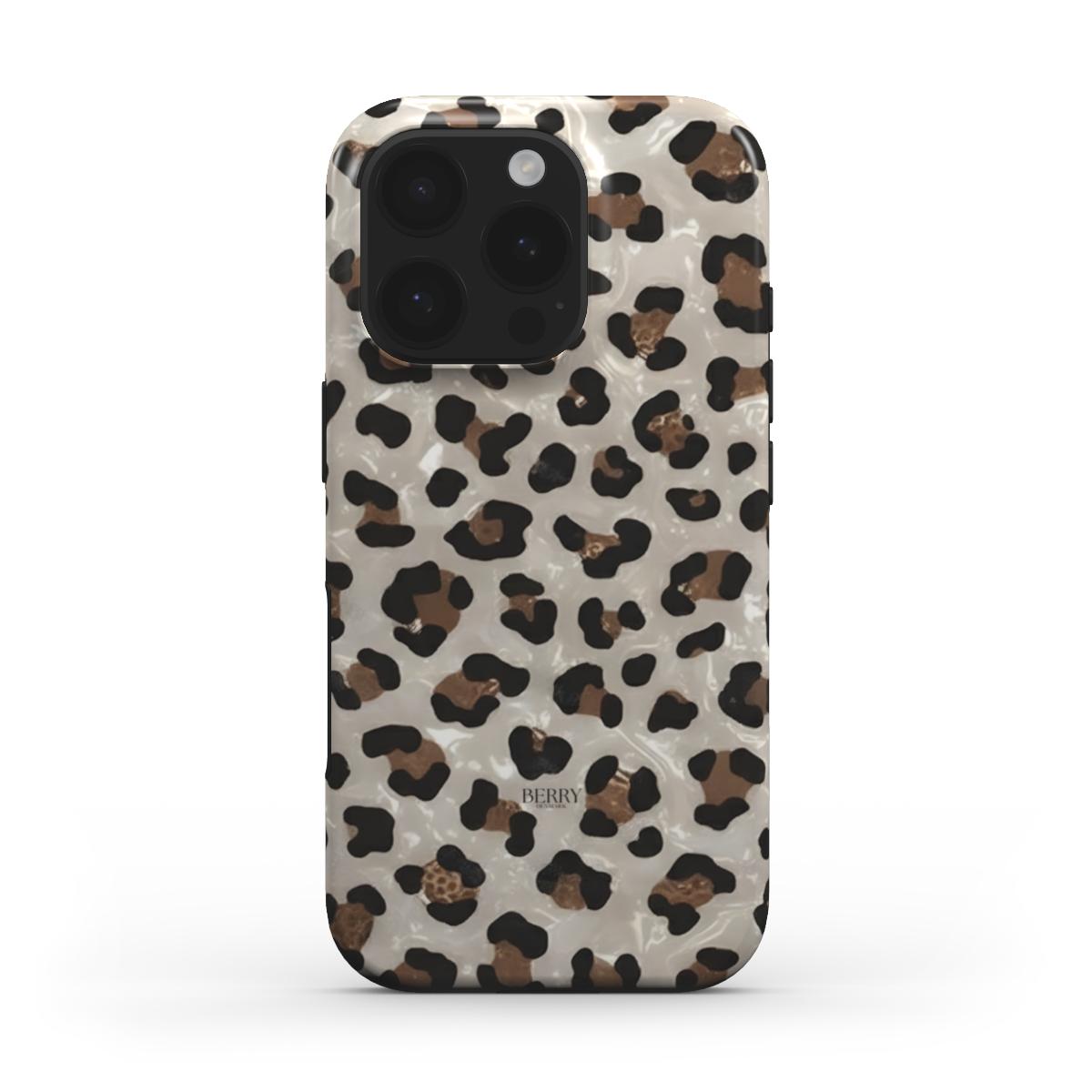 iPhone-hoesje met luipaardprint – Wet Leopard iPhone MagSafe