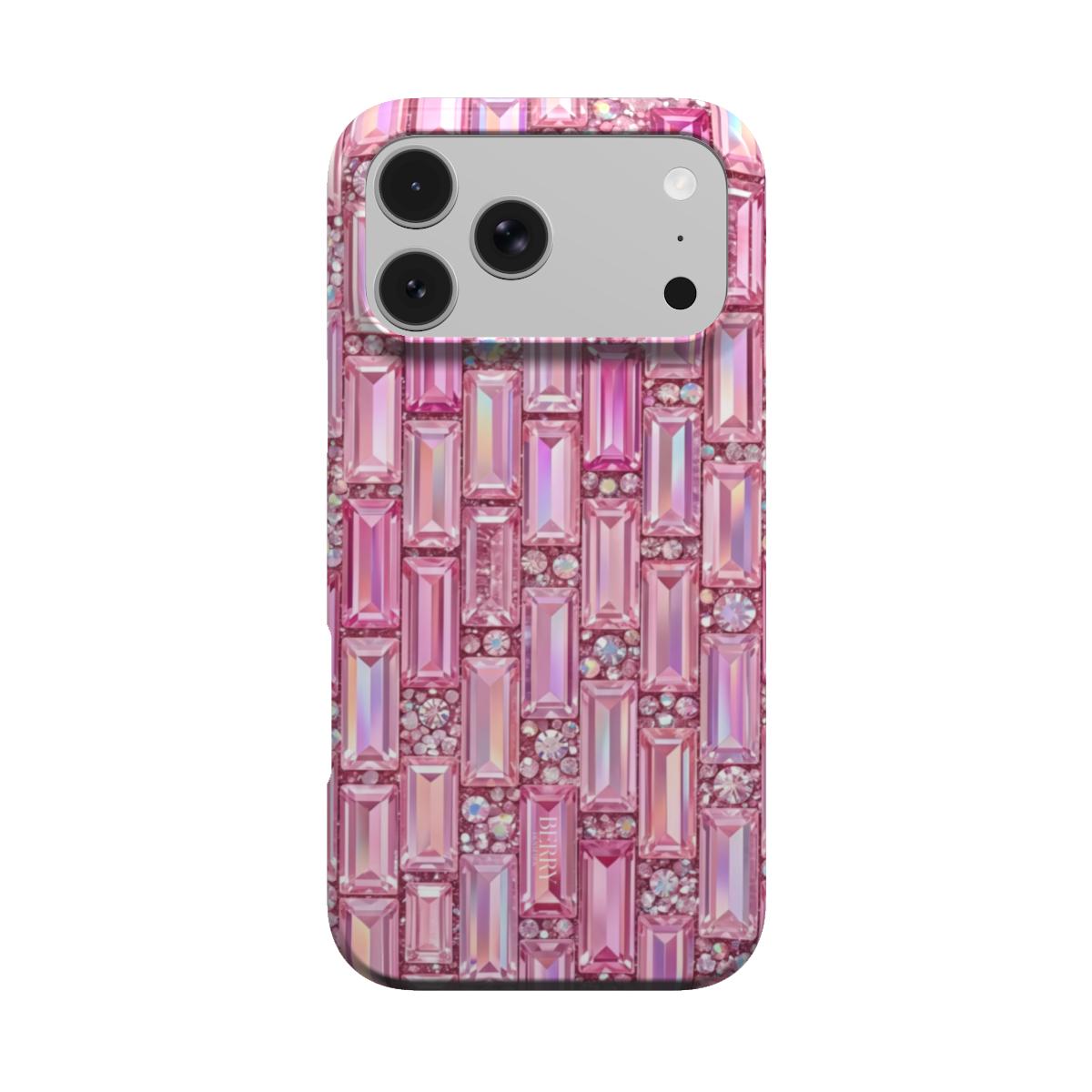 iPhone-skal med glamorös design färg: rosa – Ibiza