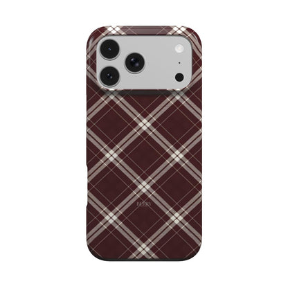 Θήκη iPhone με κομψό σχέδιο χρώμα: κόκκινο – Royal Cozy