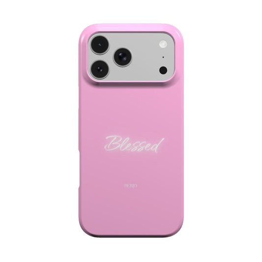 iPhone-Hülle mit dekorativem Design – Blessed Hot