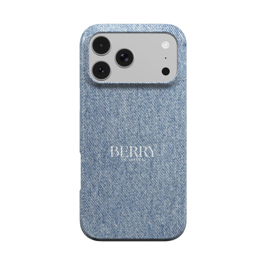 Funda para iPhone con diseño elegante – Denim Girly