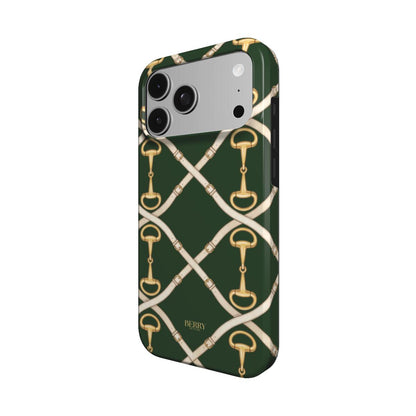 iPhone-Hülle mit dekorativem Design – Elite Buckle