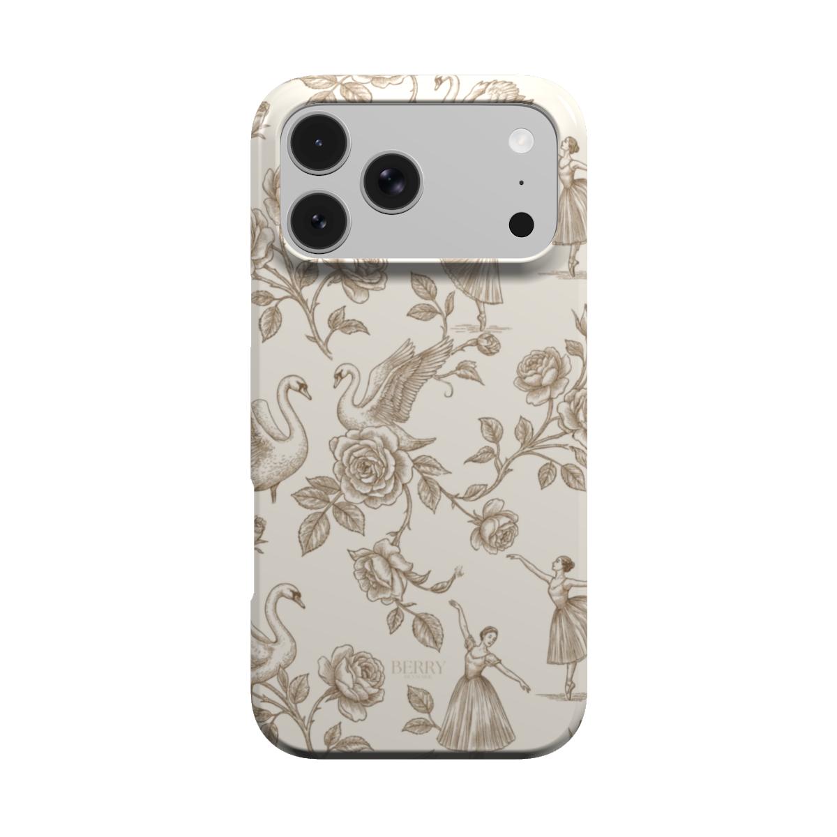iPhone-skal med dekorativ design färg: röd – Royal Ballerina