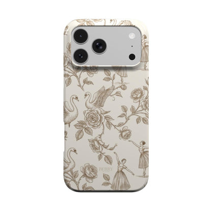 iPhone-skal med dekorativ design färg: röd – Royal Ballerina