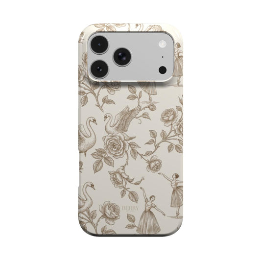 iPhone-skal med dekorativ design färg: röd – Royal Ballerina