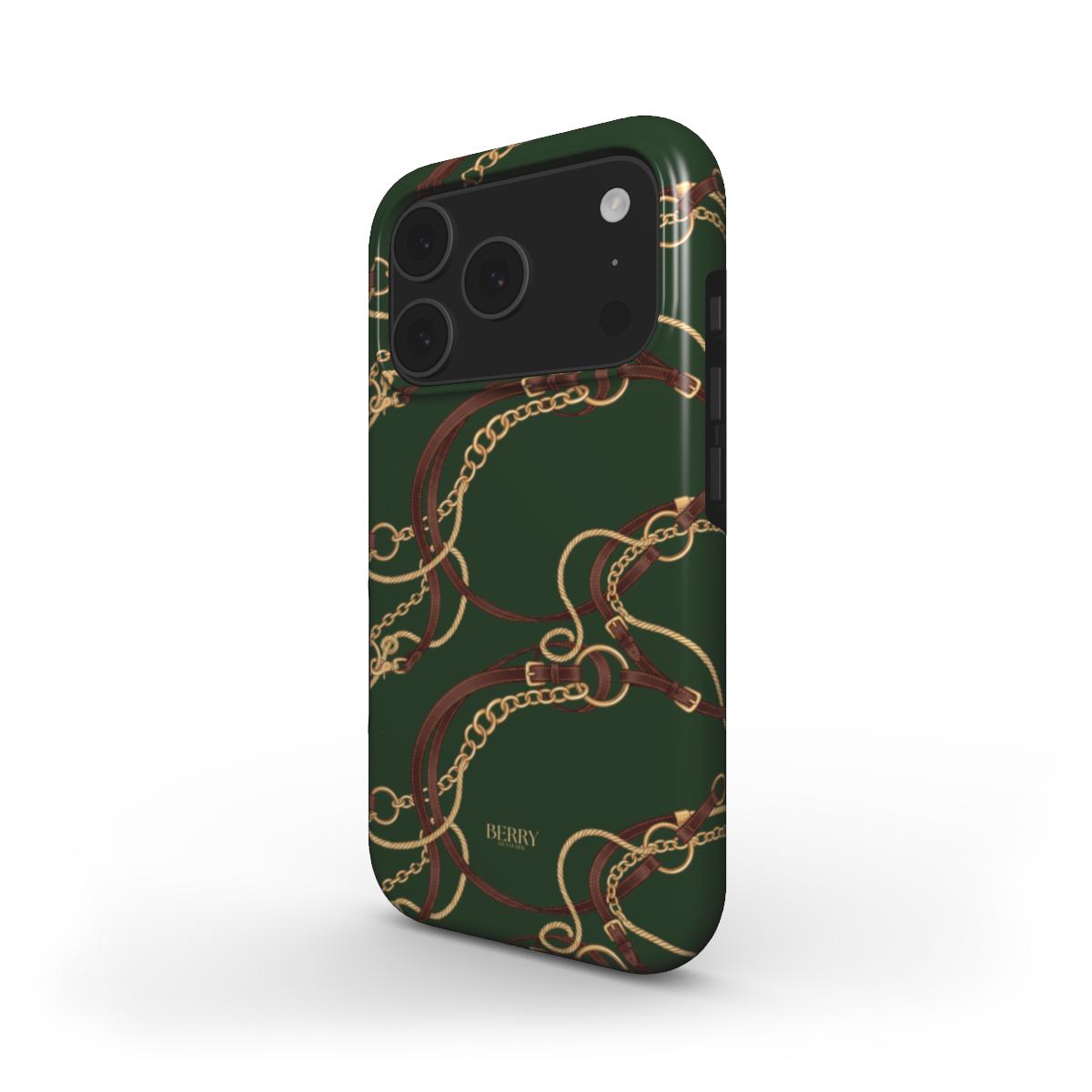 iPhone-hoesje met decoratief patroon – Emerald Equestrian